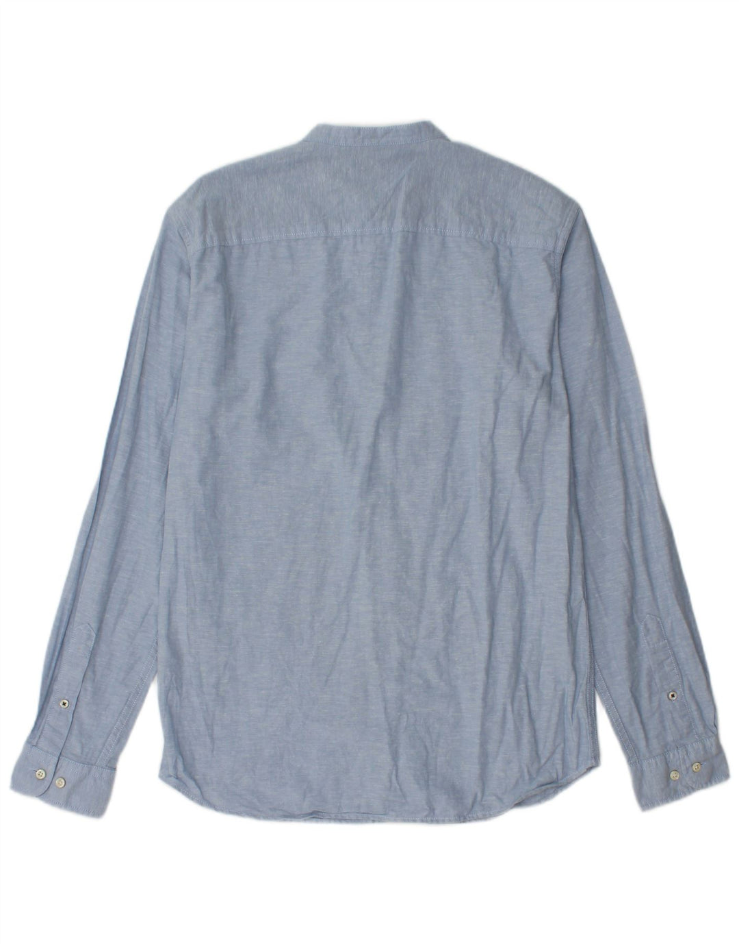 Jack & Jones Herrenhemd, klein, aus blauer Baumwolle
