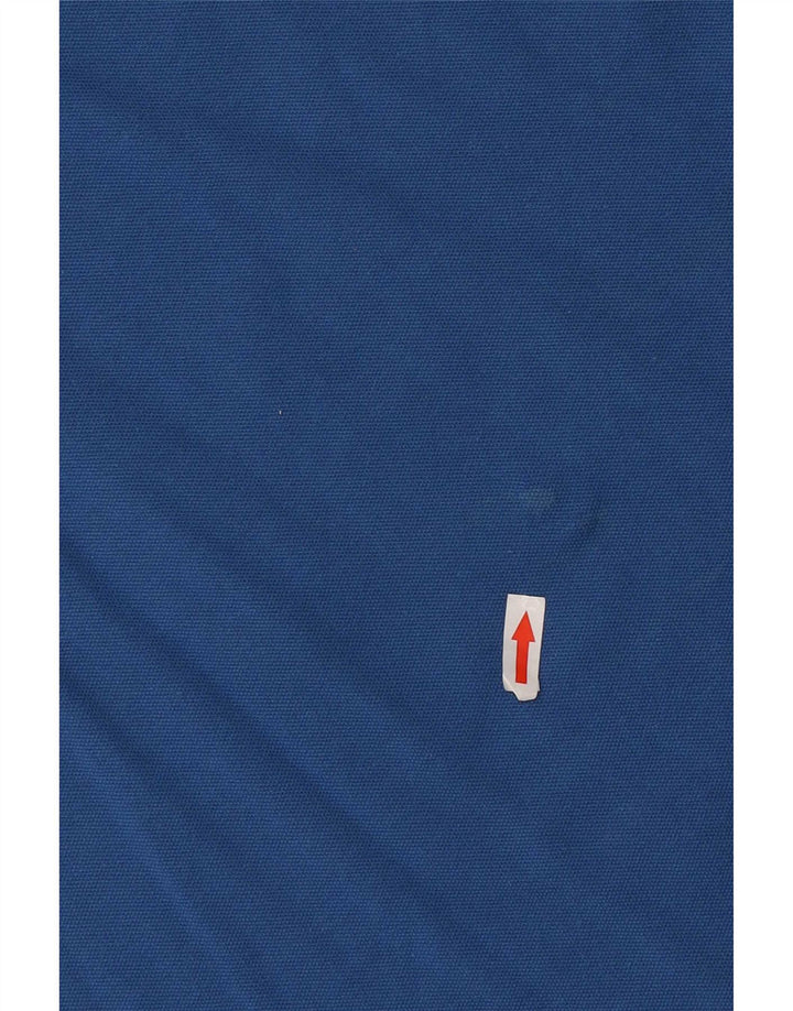 Fred Perry Herren-Poloshirt, groß, blau gestreift, Baumwolle