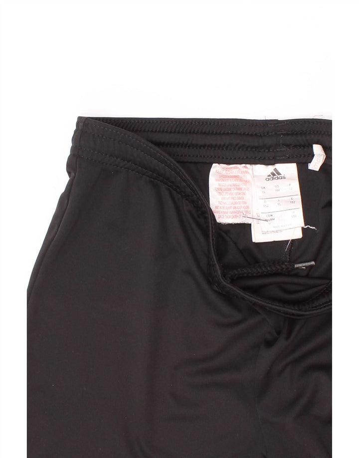 Adidas Boys Climalite Sport Shorts 11-12 Years Large Black Polyester