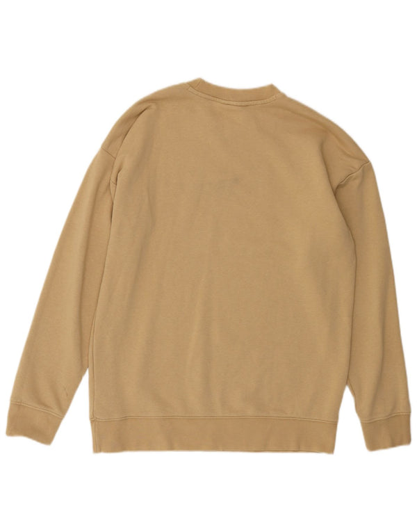 ADIDAS Damen-Sweatshirt in Übergröße, Größe S, Beige, Baumwolle