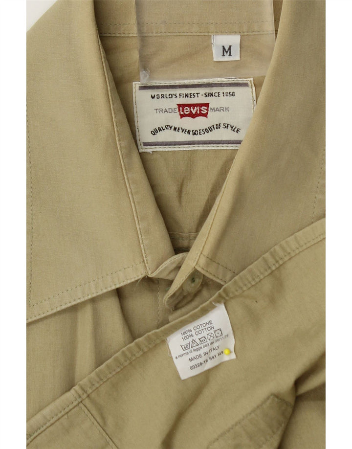 Levi's Herrenhemd aus mittlerer Khaki-Baumwolle