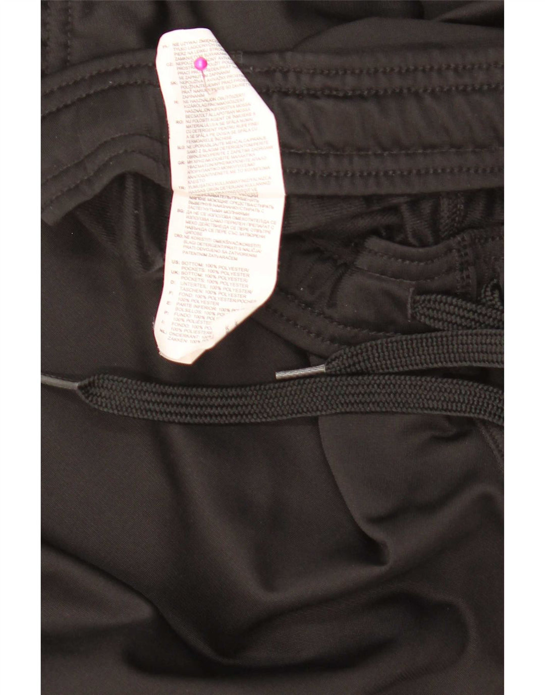 Reebok Herren-Trainingshose, Jogginghose, Größe L, Schwarz, Polyester