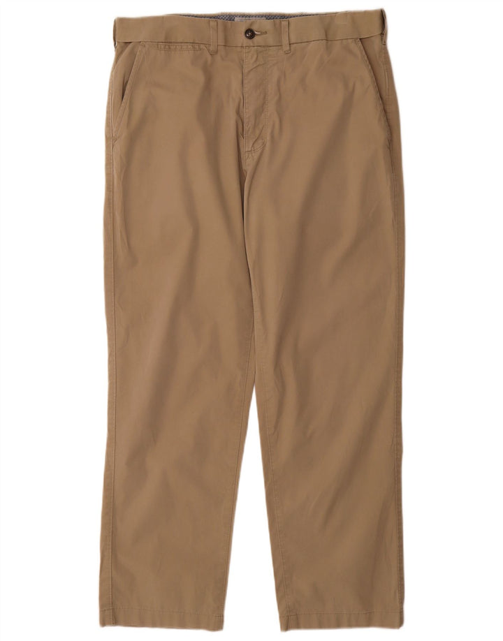 Marks & Spencer Herren-Chinohose, normal, W34, L29, Beige, Baumwolle