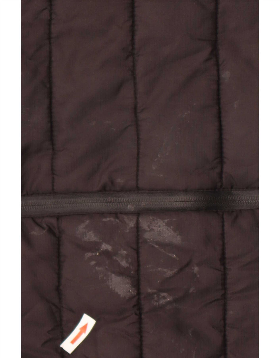 Ellesse Herren-Jacke mit Kapuze, gepolstert, Größe S, UK 36, aus schwarzem Nylon