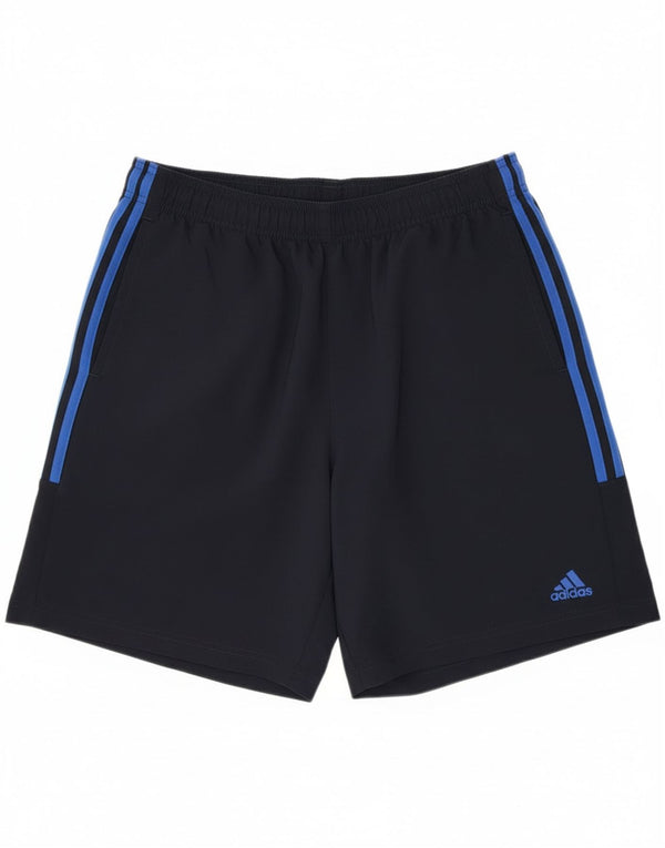 Adidas Herren-Sportshorts, groß, marineblau, Polyester