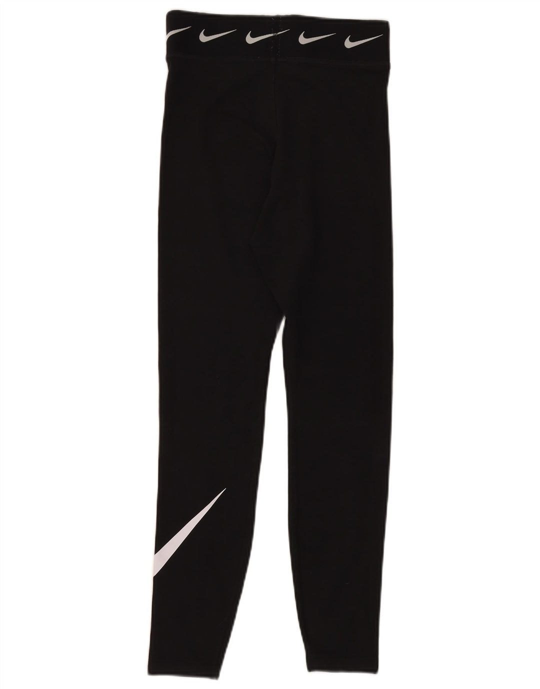 NIKE Damen Graphic Leggings UK 8 Small Schwarz