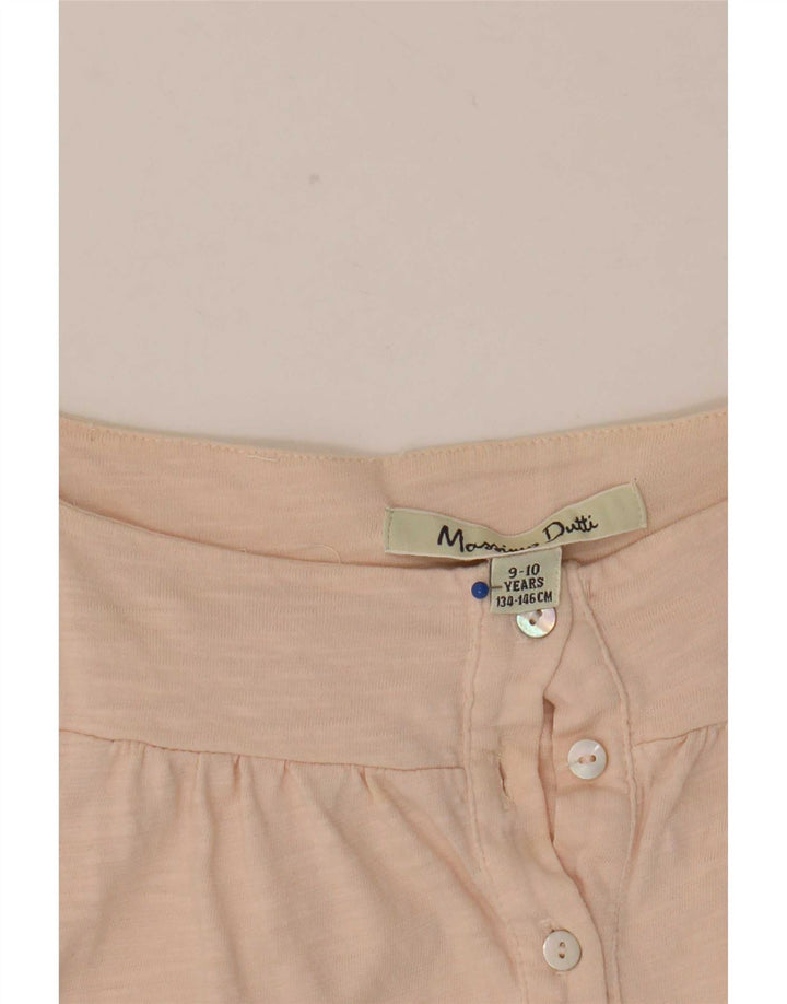 Massimo Dutti Ärmelloser Playsuit für Mädchen, 9–10 Jahre, Rosa
