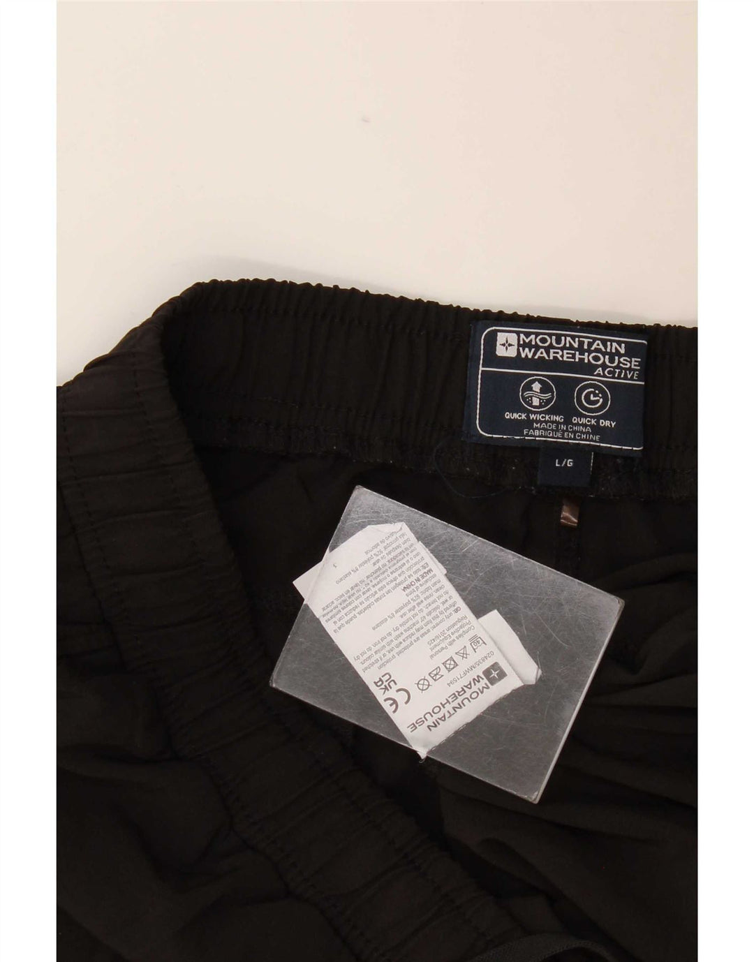 Mountain Warehouse Damen-Sportshorts UK 14 Large Schwarz Polyester