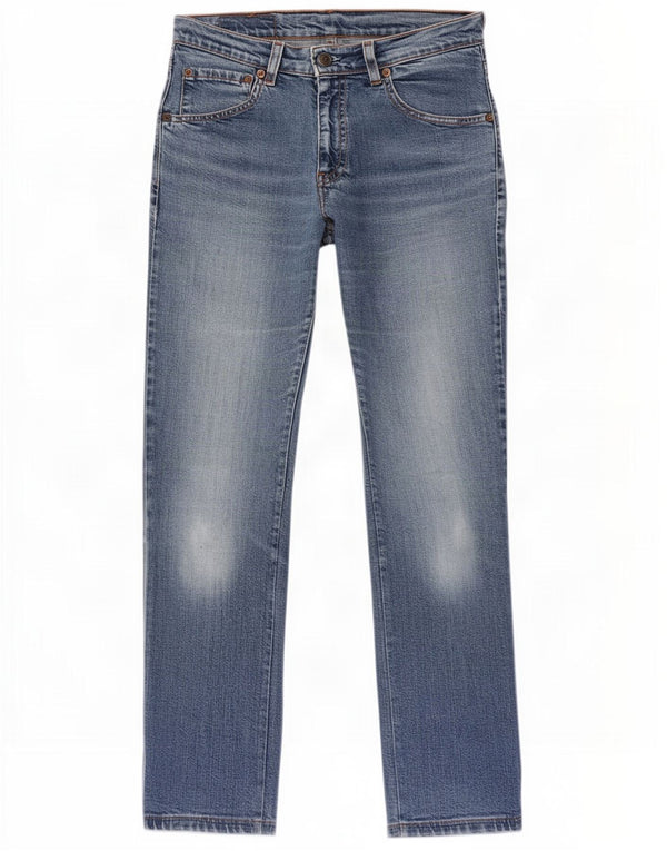 Levi's Damen 525 Straight Jeans W30 L28 Blaue Baumwolle