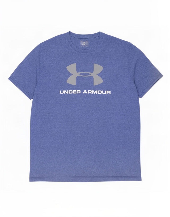 Under Armour Herren Grafik T-Shirt Top 2XL Blau
