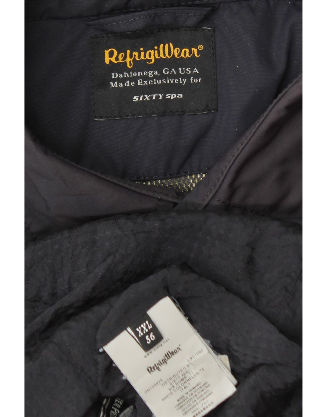 Refrigiwear Herren-Utility-Jacke UK 44 2XL Marineblaues Nylon