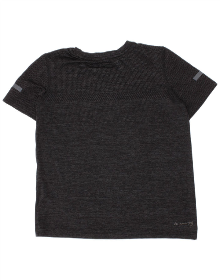 Russell Athletic T-Shirt-Oberteil für Jungen, 6–7 Jahre, Größe S, Grau gefleckt