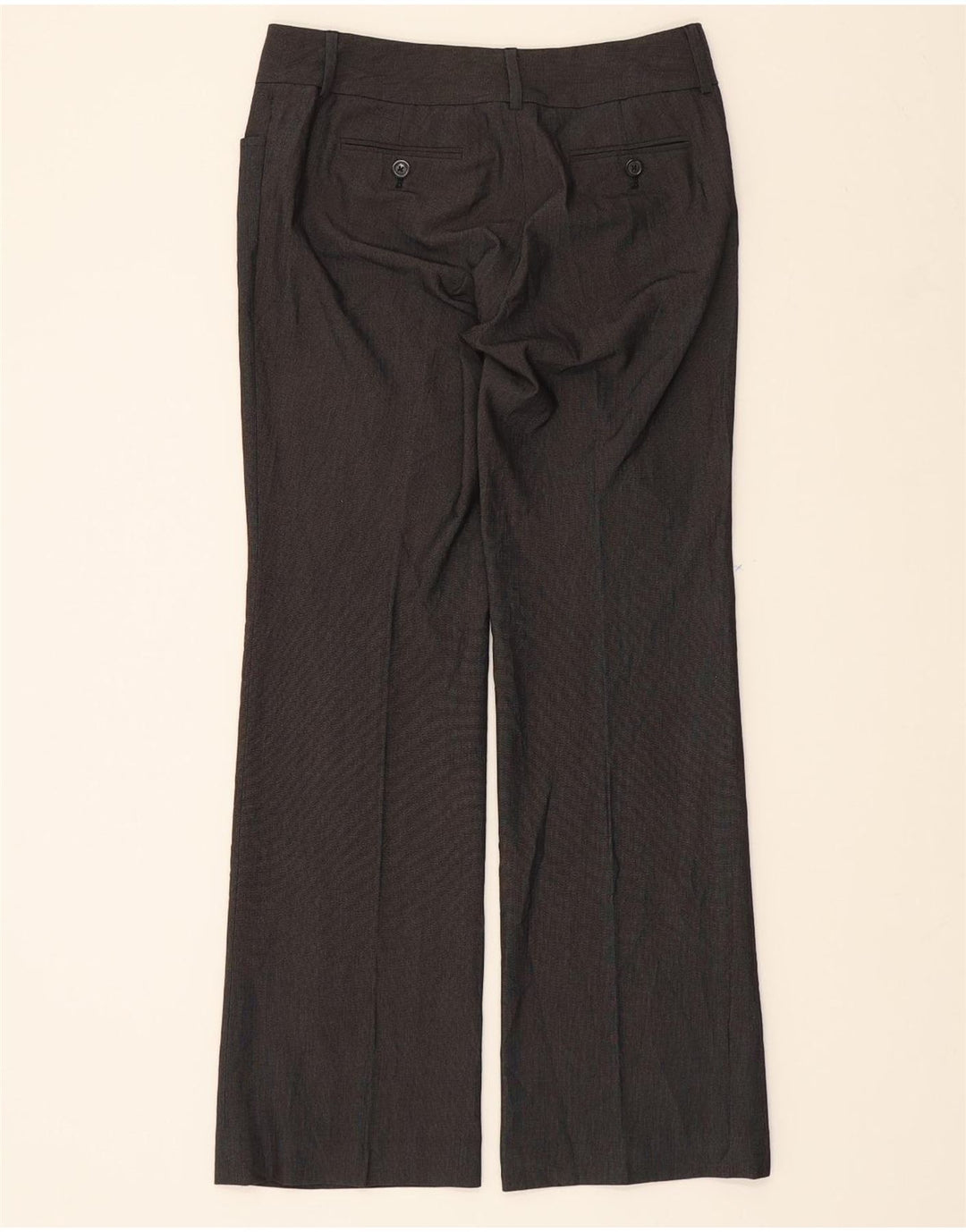 MICHAEL KORS Womens Bootcut Casual Trousers US 4 Small W30 L31 Grey Vintage Michael Kors and Second-Hand Michael Kors from Messina Hembry 