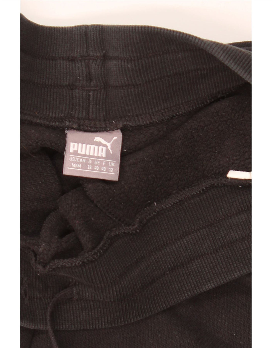 Puma Damen Trainingshose Jogger UK 12 Medium Schwarz