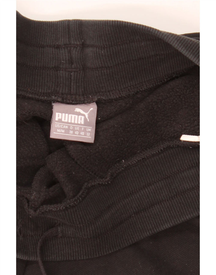 Puma Damen Trainingshose Jogger UK 12 Medium Schwarz
