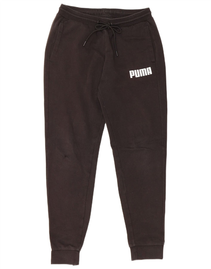 PUMA Herren-Trainingshose, Jogginghose, Größe S, Schwarz, Baumwolle