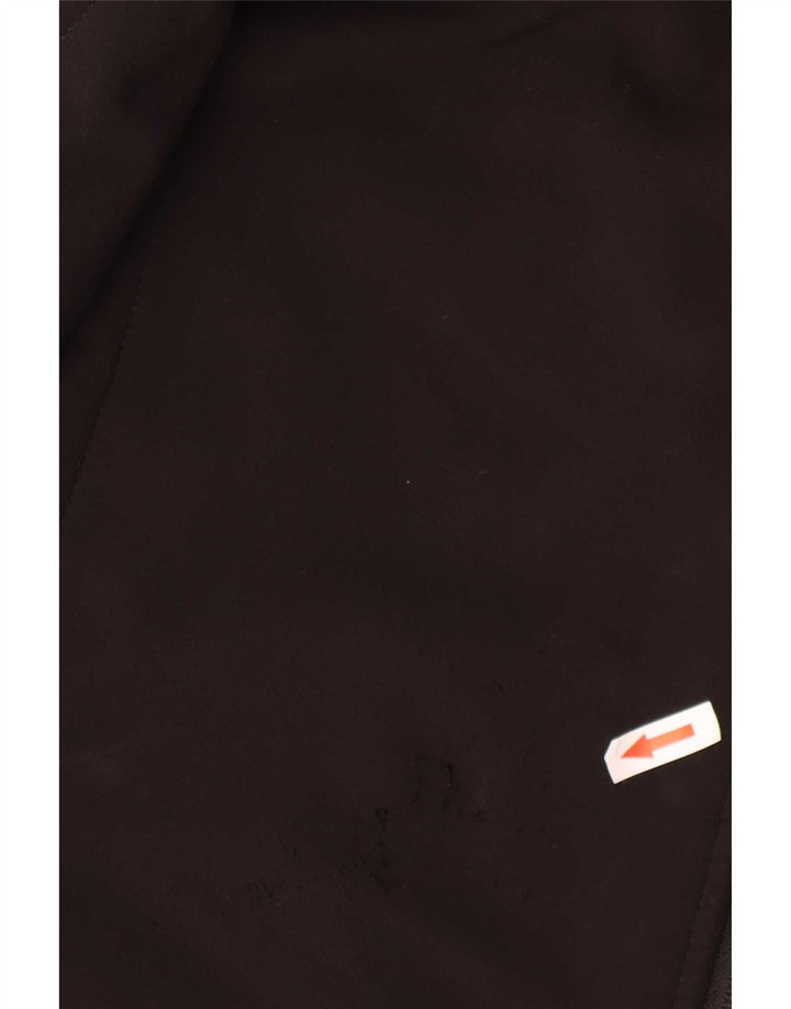 Tucano Urbano Herren-Windbreaker-Jacke UK 38 Mittelschwarzes Polyester