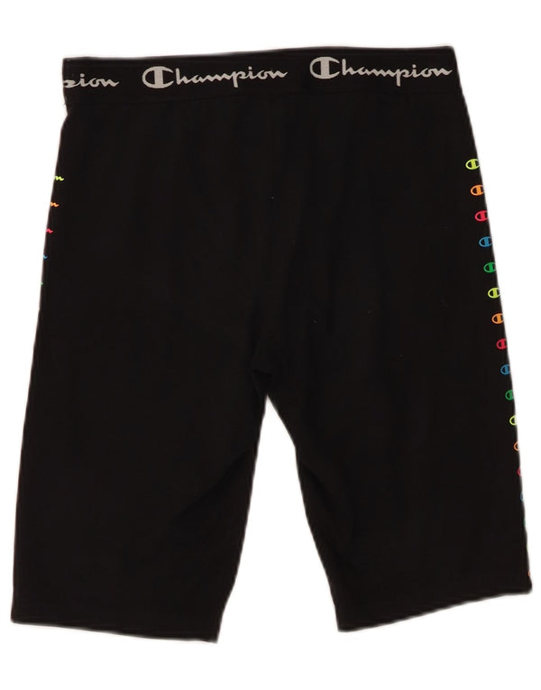 Champion Sport-Shorts mit Grafik für Mädchen, 15–16 Jahre, 2XL, Schwarz