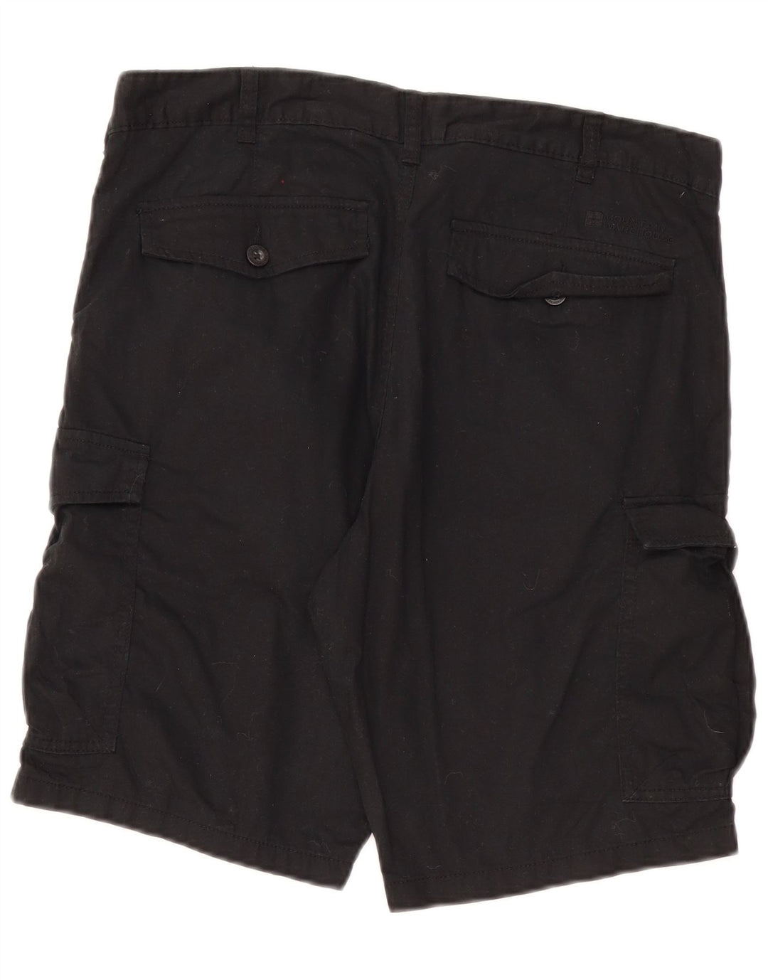 Mountain Warehouse Herren-Cargoshorts W34 Large aus schwarzer Baumwolle
