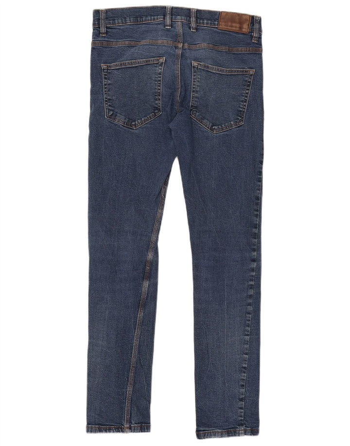 FRENCH CONNECTION Damen Slim Jeans W32 L32 Blaue Baumwolle