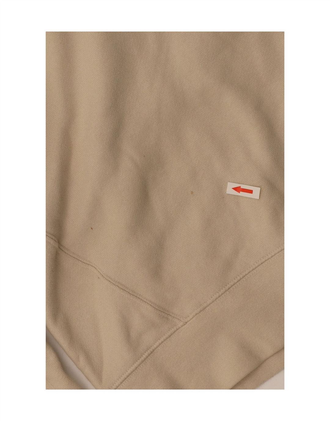 REISS Herren-Sweatshirt mit Rollkragen, Größe S, beige, Baumwolle