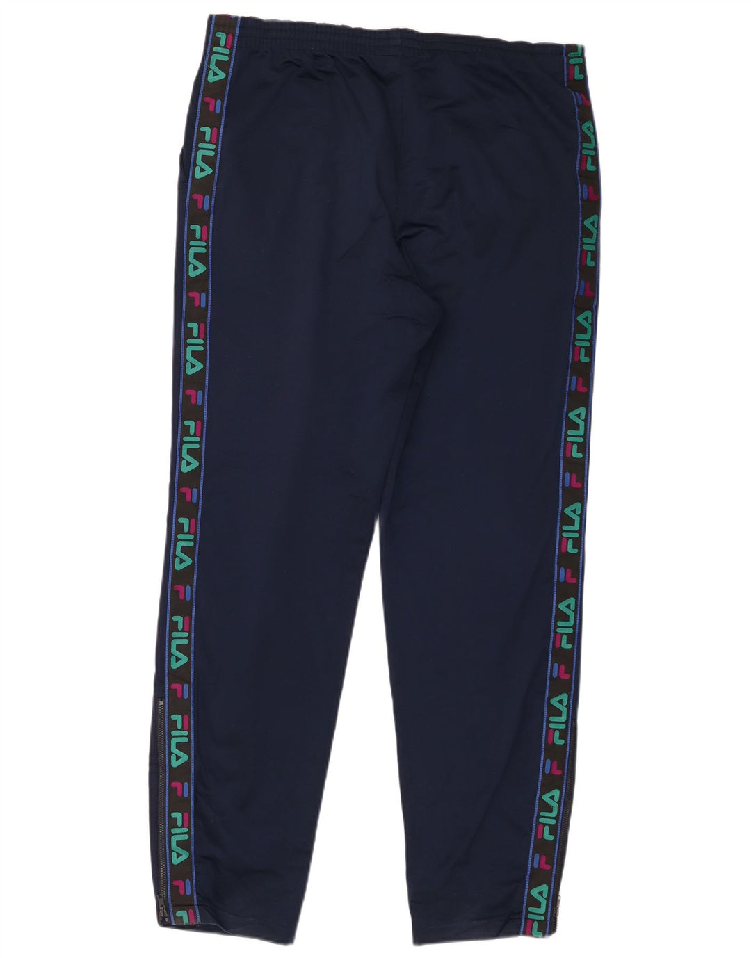 Fila Herren-Trainingshose mit Grafik, Größe IT 48, mittleres Marineblau