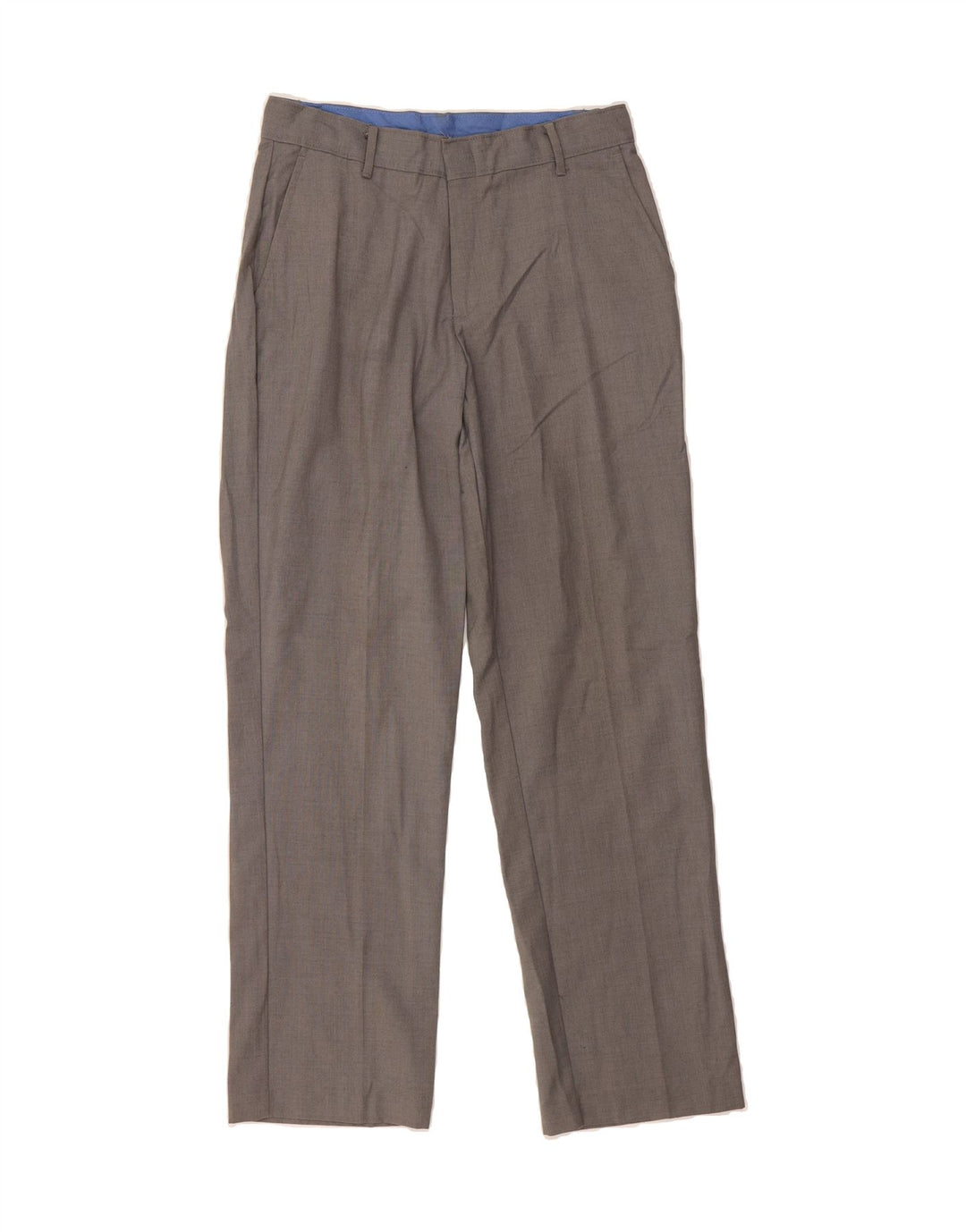 IZOD Boys Straight Chino Trousers 15-16 Years W28 L29 Grey Polyester Vintage Izod and Second-Hand Izod from Messina Hembry 