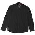 Quiksilver Mens Graphic Shirt Small Schwarz Polyester