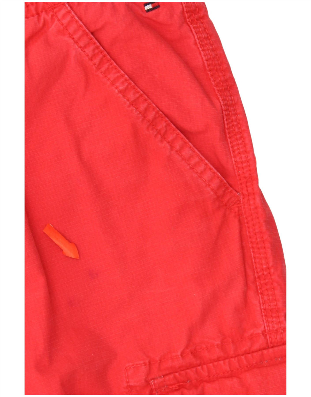 Tommy Hilfiger Cargo-Shorts für Jungen, 15–16 Jahre, W32, rote Baumwolle