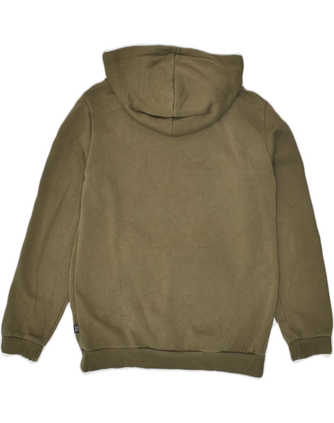 PUMA Boys Graphic Hoodie Jumper 13-14 Years Khaki Cotton | Vintage Puma | Thrift | Second-Hand Puma | Used Clothing | Messina Hembry 