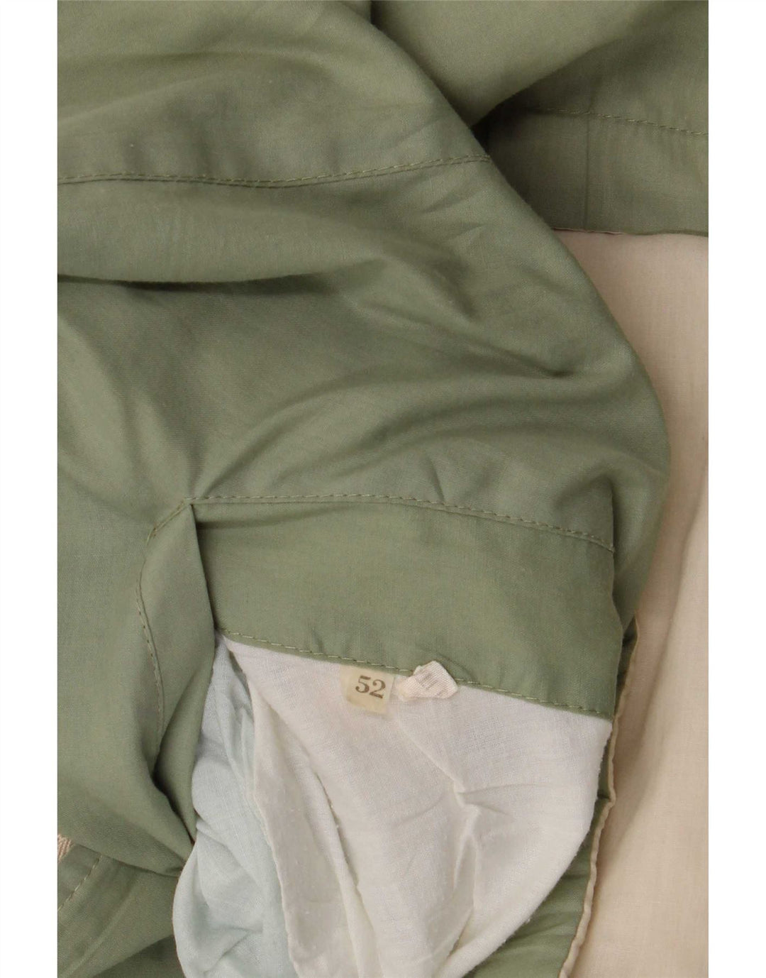 Vintage Herren Kapuzen-Wendejacke IT 52 XL Grüner Farbblock