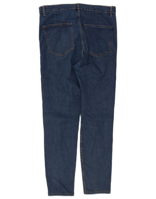Zara Damen Slim Jeans EU 44 XL W34 L25 Blau