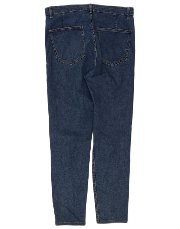 Zara Damen Slim Jeans EU 44 XL W34 L25 Blau