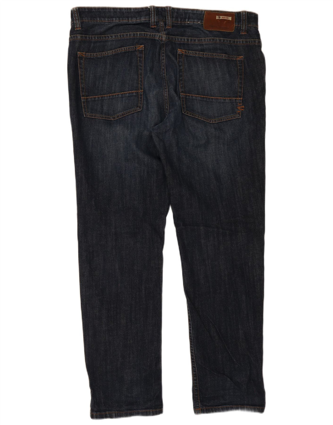 Camel Active Herren Hudson Straight Jeans W40 L32 Blaue Baumwolle