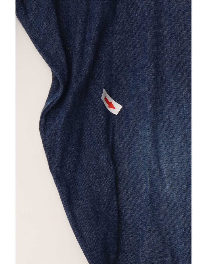 Roy Rogers Herren Jeanshemd mittelblaue Baumwolle