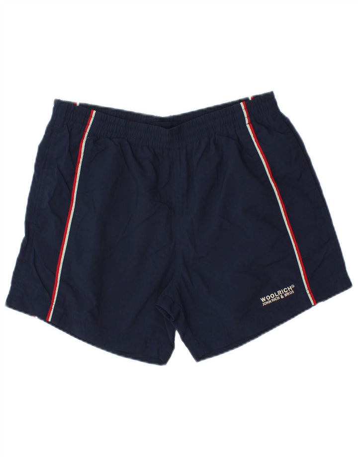 Woolrich Badeshorts für Jungen, 11–12 Jahre, marineblaues Nylon