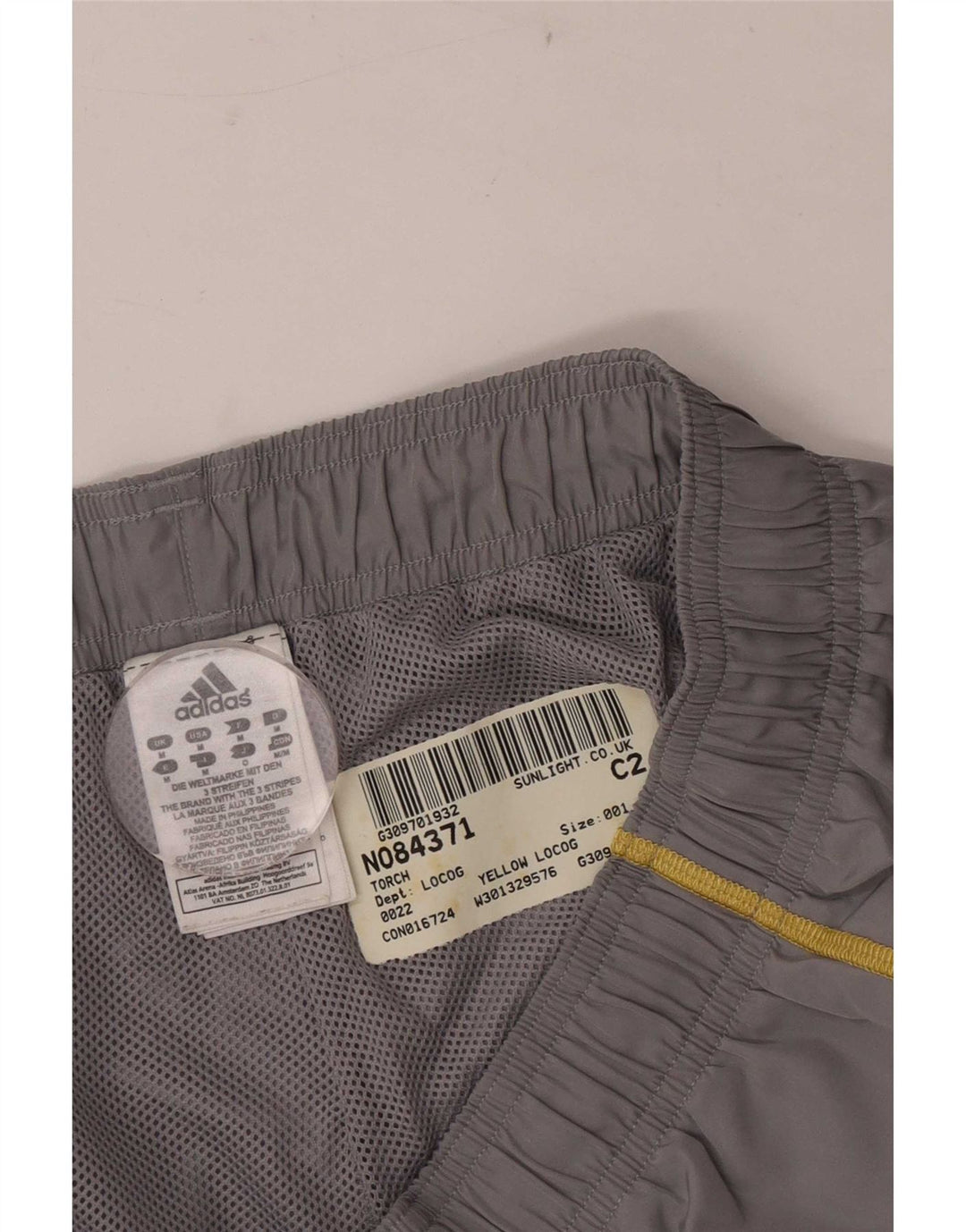 Adidas Herren Graphic Sport Shorts Mittelgraues Polyester