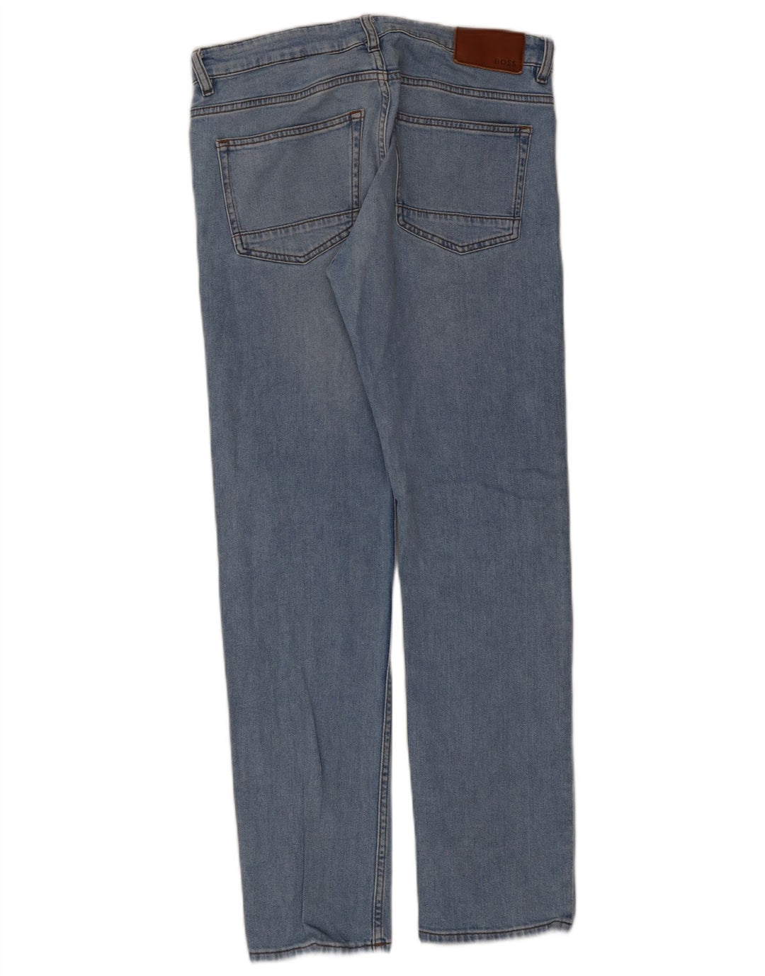 Hugo Boss Herren Slim Jeans W30 L32 Blaue Baumwolle