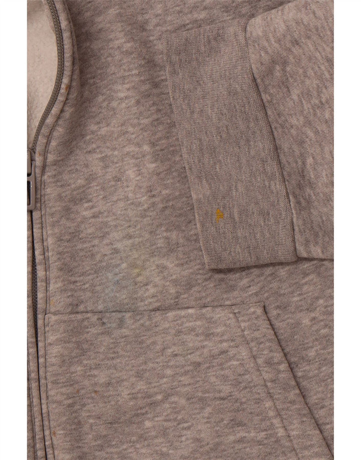 ADIDAS Mens Zip Hoodie Sweater XL Grey