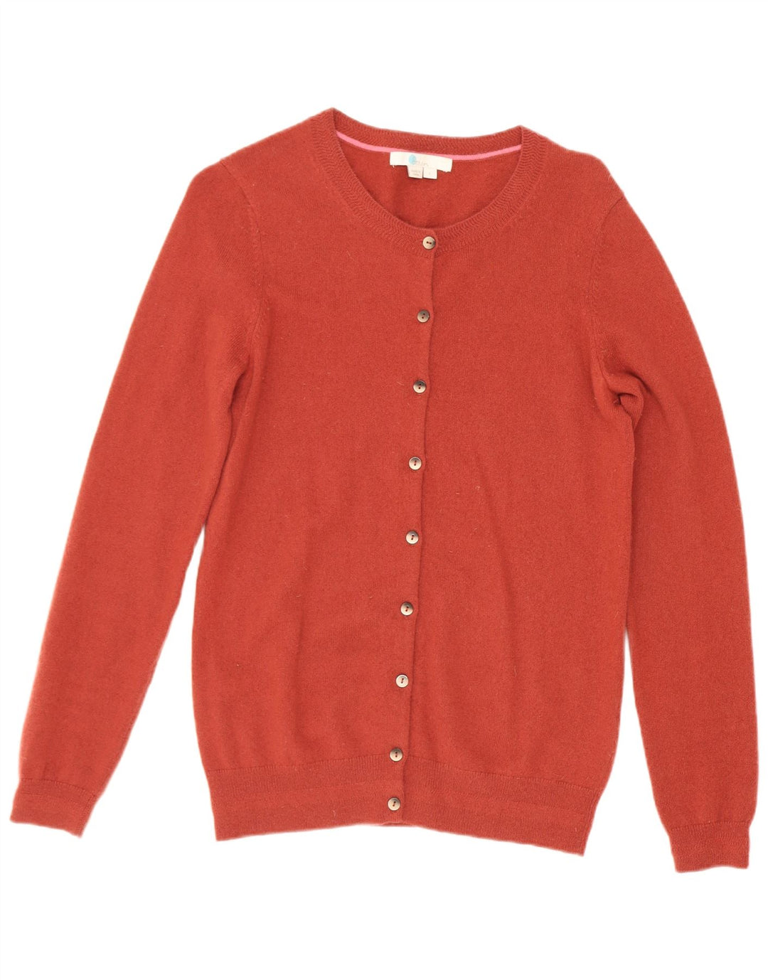 Boden Damen-Cardigan-Pullover UK 10 Kleiner roter Kaschmir