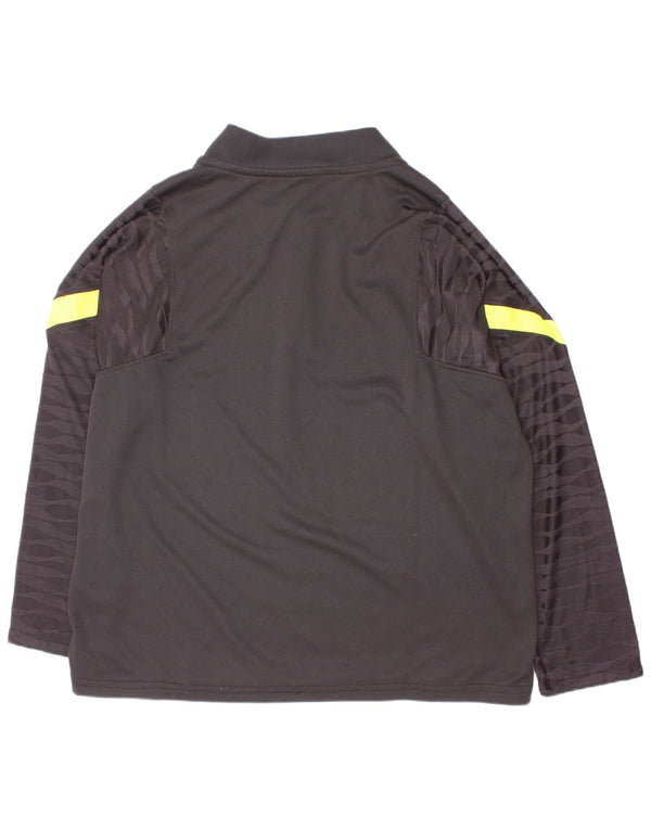 Nike Jungen-Trainingsanzug mit grafischem Pullover, 10–11 Jahre, mittelschwarz