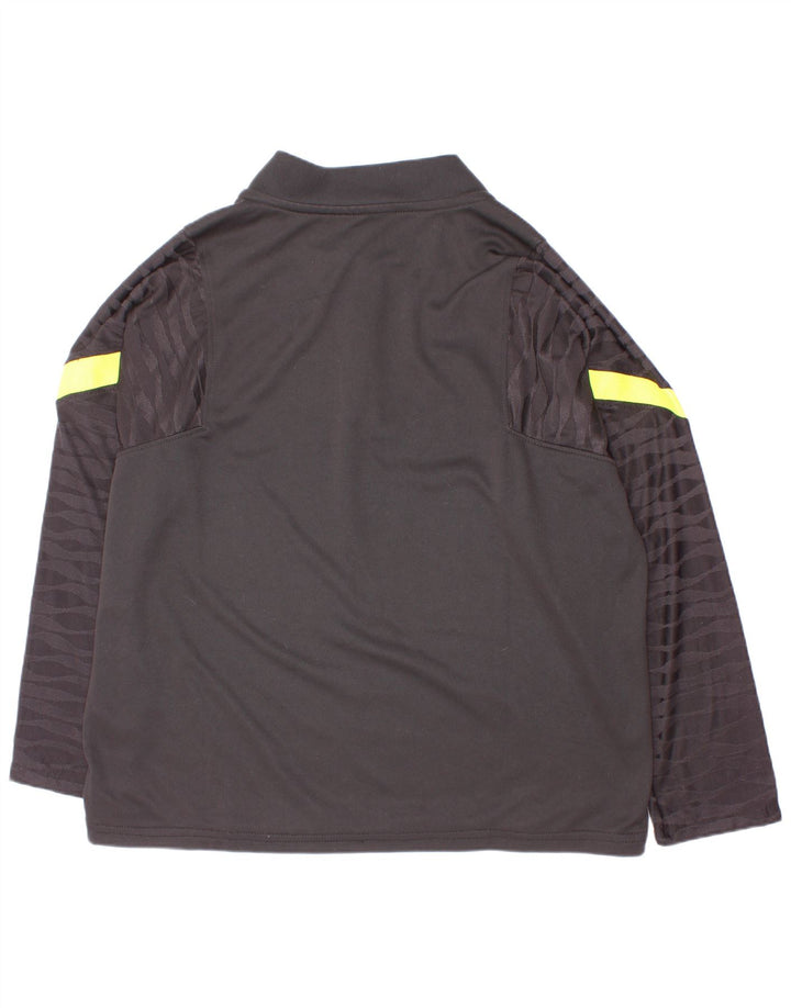 Nike Jungen-Trainingsanzug mit grafischem Pullover, 10–11 Jahre, mittelschwarz