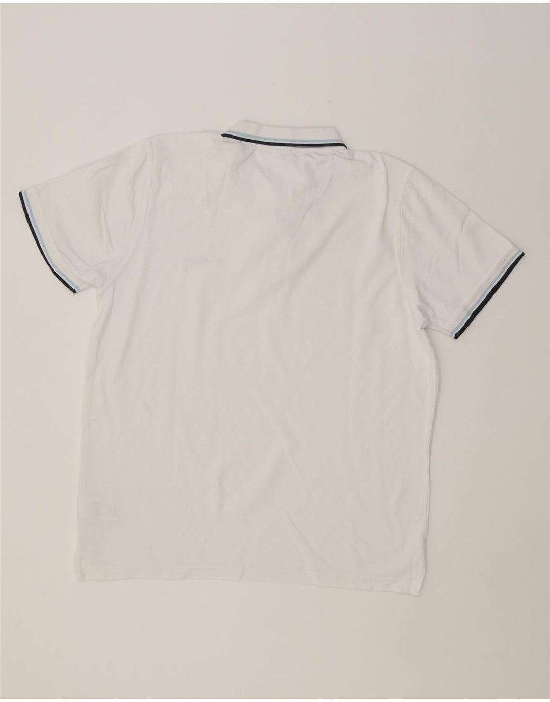 PIERRE CARDIN Mens Regular Fit Polo Shirt XL White Cotton Vintage Pierre Cardin and Second-Hand Pierre Cardin from Messina Hembry 