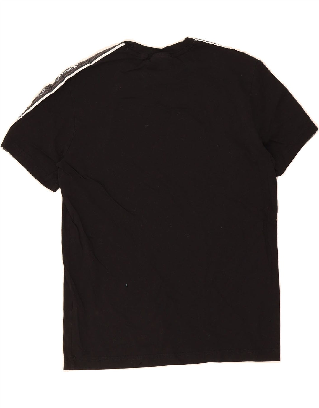 CHAMPION Mens Graphic T-Shirt Top Small Black Cotton Vintage Champion and Second-Hand Champion from Messina Hembry 