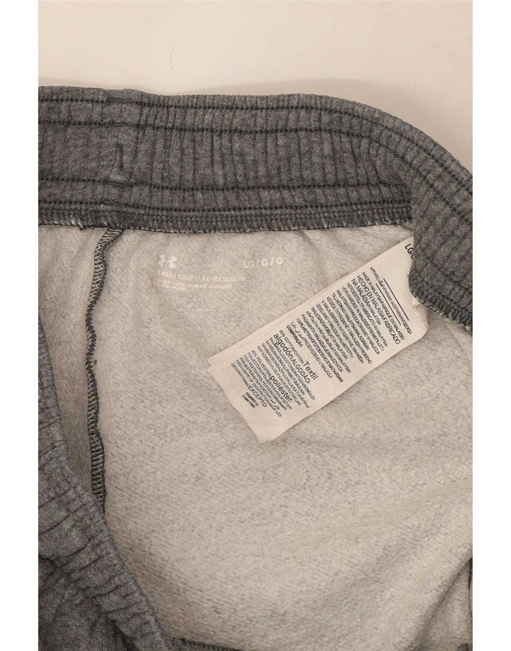 Under Armour Herren-Sportshorts, große graue Baumwolle