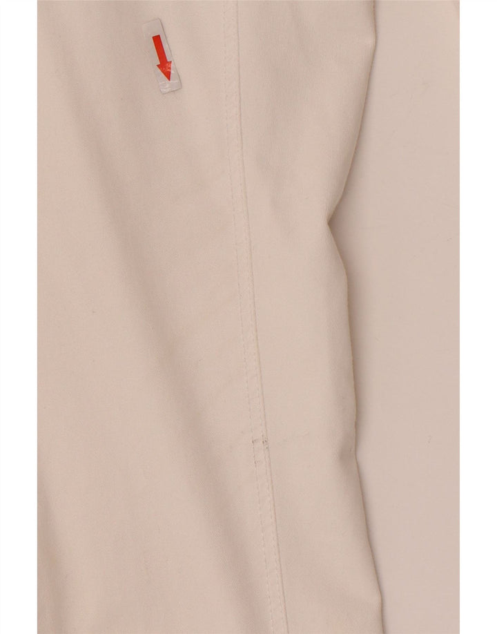 Massimo Dutti Herren Slim Chino Hose EU 42 Large W32 L31 Weiß