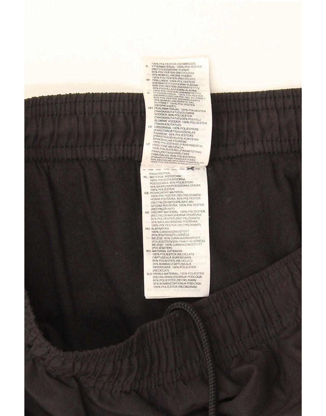 Adidas Herren-Trainingshose, Jogginghose, Größe S, Schwarz, Polyester