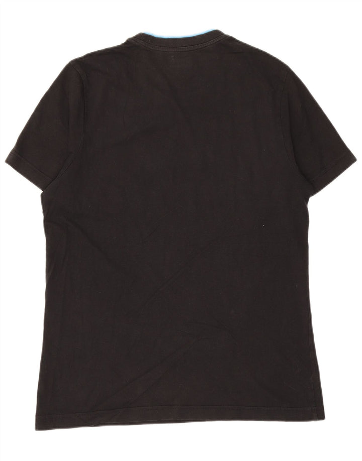 LOTTO Herren-T-Shirt mit Grafik, mittelgroß, Schwarz