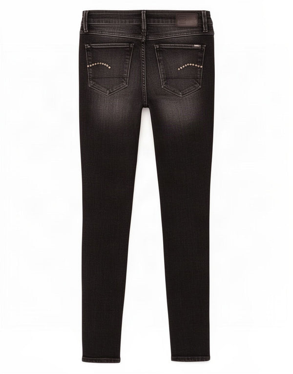 G-Star Damen 3301 Mid Rise Skinny Jeans W27 L28 Schwarz