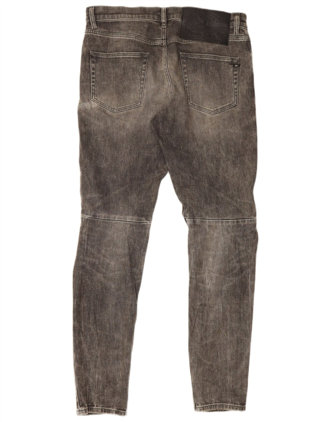 Diesel Herren D-Strukt Slim Jeans W32 L32 Graue Baumwolle